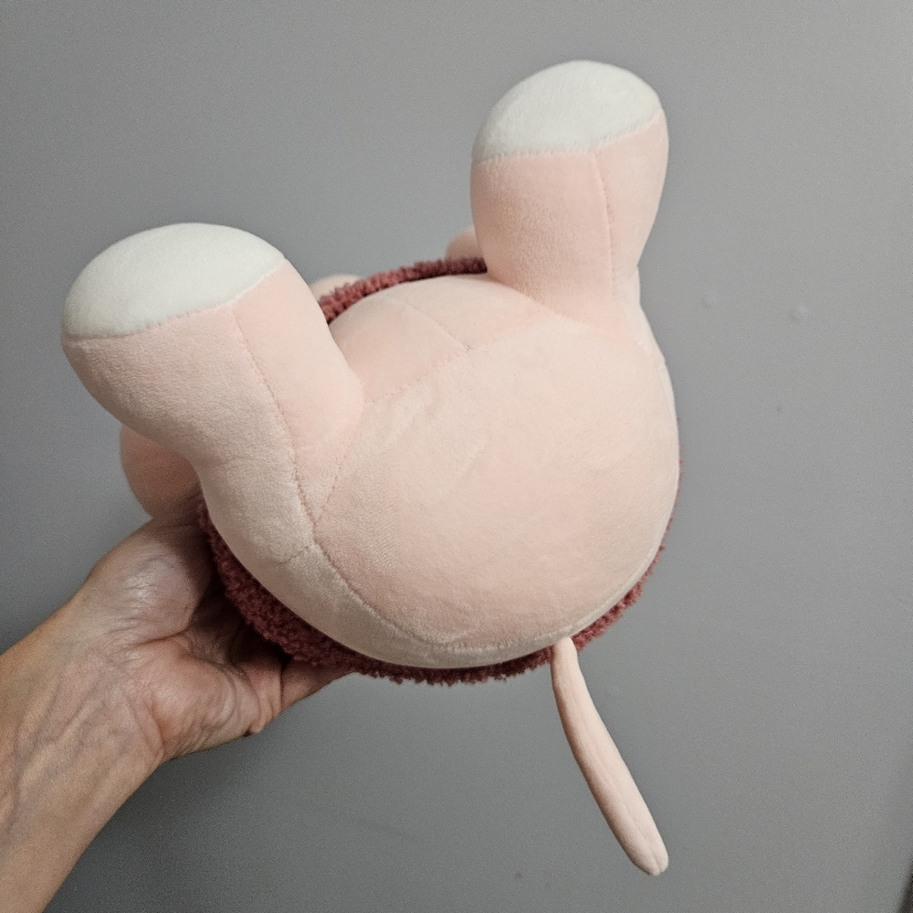 Pink Baby Elephant Stuffed Animal Plush - Picture 4 of 15